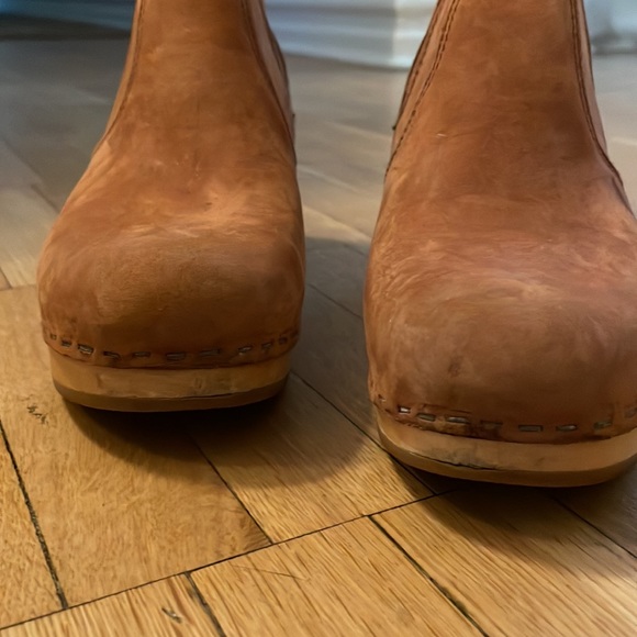 Hasbeens Swedish Wood bottom clog boots - Picture 7 of 10